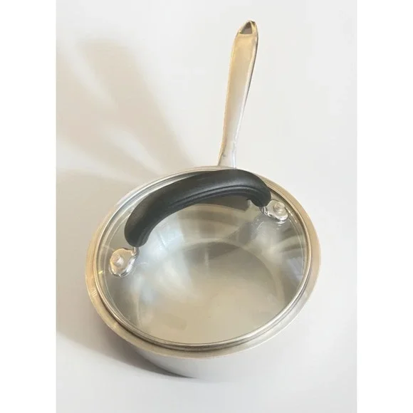 Philippe‎ Richard Collection 1 Qt Aluminum Saucepan w/ Lid 6″ Lightweight