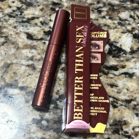 💋♣️Too Faced Better Than Sex Chocolate Mascara Full Size