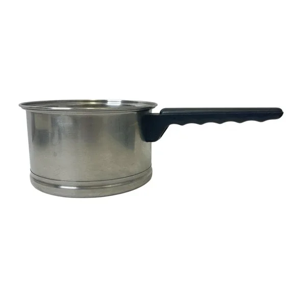 Lifetime T304 Custom Designed Stainless Steel Sauce Pan 2.5‎ Quarts Heavy NO LID