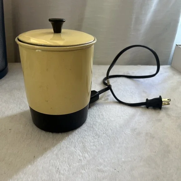 Vintage Abbott camping‎ hot pot 400 W missing handle (works)
