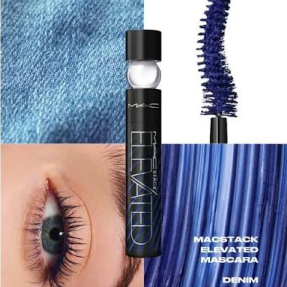 MAC “Denim” Elevated Mascara - Vibrant Blue