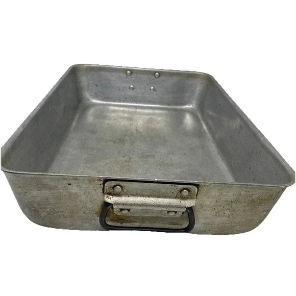 Vtg National‎ Sanitation Foundation NSF Commercial Aluminum Cookware 18x12x3.5