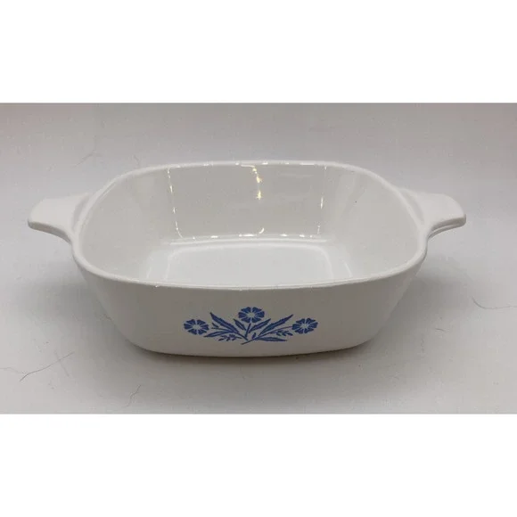 Vintage Corning Ware Blue Cornflower P-41-B Petite Pan Ceramic