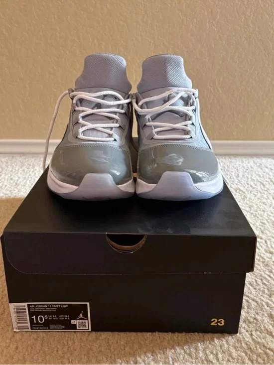 Jordan Men’s Gray Athletic Sneakers - Jordan 11’s