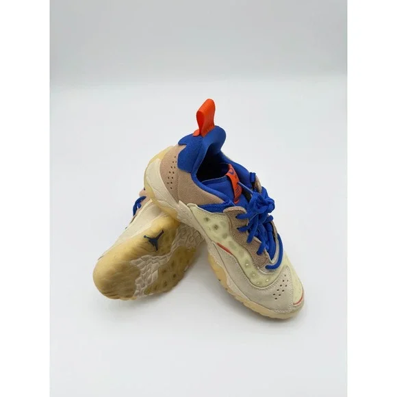 Nike Jordan Delta 2 Men's Size‎ 8 Coconut Milk Royal Blue Orange Mens Size 8