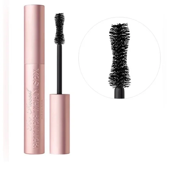 Too Faced Better Than Sex Voluptuous Volume Mascara Black 8.0ml 0.27oz NIB‎