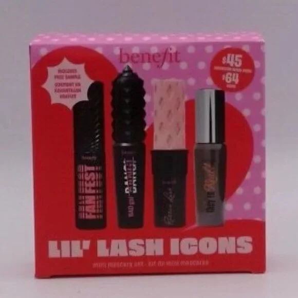 Benefit Cosmetics Lil Lash Icons US 2025 Mascara‎ Minis Set, BNIB