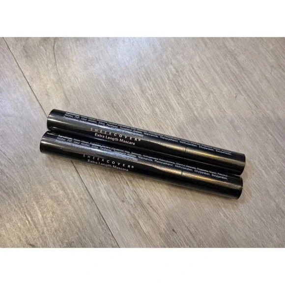 New Sheer Cover Extra Length Mascara‎ Black/Brown .30 fl oz