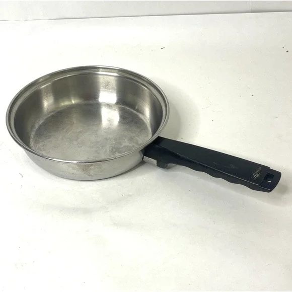 Vintage Lifetime Cookware 8 Inch Skillet Fry Pan 18-8 Stainless USA‎ No Lid