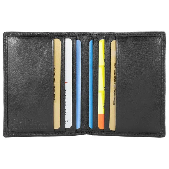 Men Bifold Business Card Holder with RFID Protected