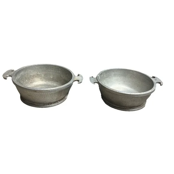 Vintage Guardian Service Pot Hammered Aluminum  6.75