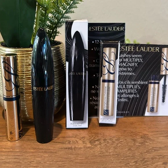 Estee Lauder Mini Sumptuous Extreme & Turbo Length + Volume Mascara Set NIB🔥