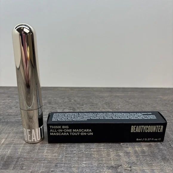 Beautycounter Think Big All-In-One Mascara Better Black 0.27 Fl Oz NEW In Box