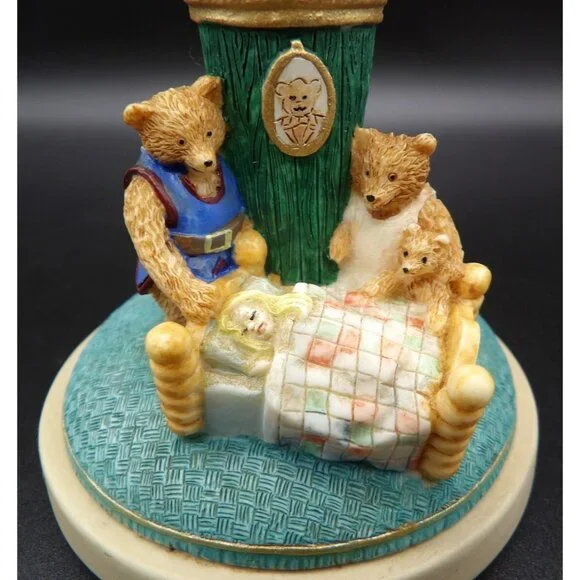 Brown Bag Cookie Art Stamp Press 1997 Goldilocks Three Bears Fairy Tales No.3