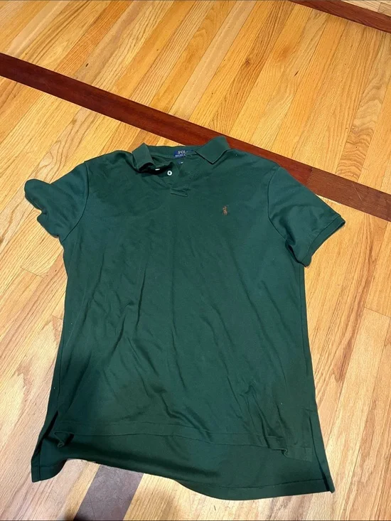 Polo by Ralph Lauren Dark Green Polo with Brown Pony