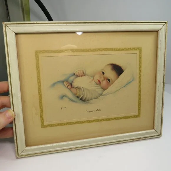Baby Lithograph Print 