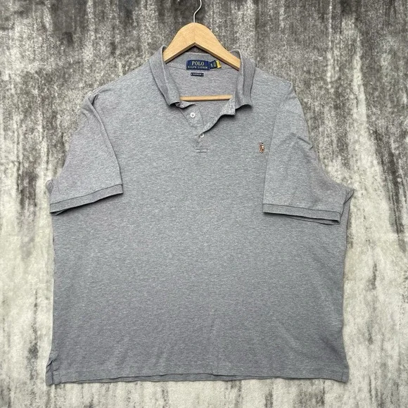 Polo Ralph Lauren‎ Men's Classic Fit Gray XL Tall Short Sleeve Polo