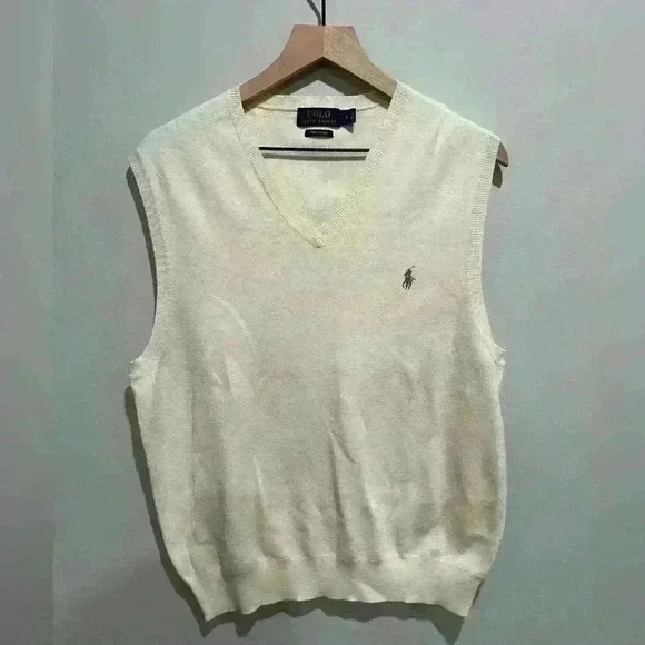 Polo Ralph Lauren vest. Prima cotton, size Large
