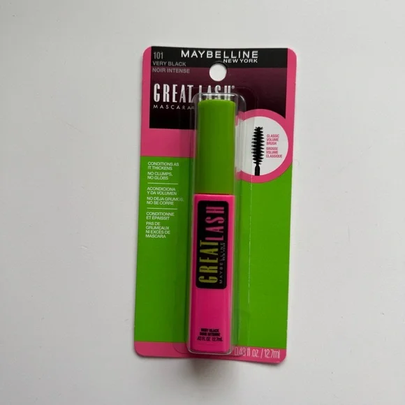 Maybelline Great Lash Mascara - Black and Pink