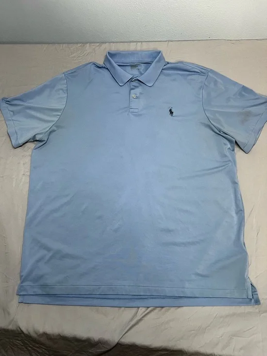 Polo by Ralph‎ Lauren Light Blue Short Sleeve Polo