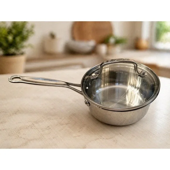 Cuisinart 1 Qt Stainless Steel Saucepan w Lid Model 719-14N 12