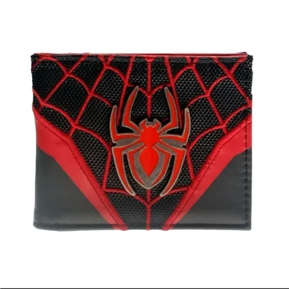 Spider-Man Black & Red Bifold Wallet