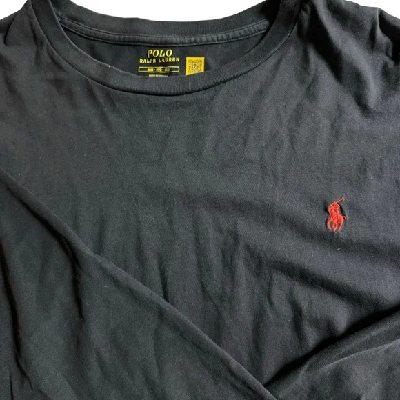 Polo Ralph Lauren size 3XB navy blue long sleeve‎ tshirt