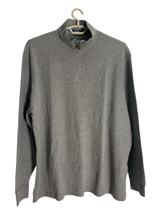 Polo Ralph Lauren Estate Rib Sweater in Classic Grey Size XXL
