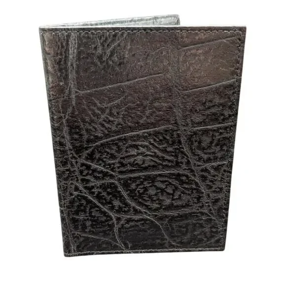 Vintage Prince Gardner Wallet Mens Black Leather Bi-Fold Billfold Preppy Casual