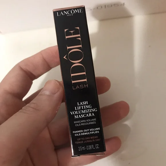 New BOX Lancome Lash Idole Lifting & Volunizing Mascara Black 2.5 ml Travel Size
