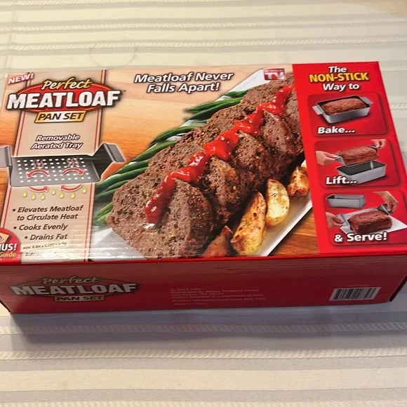 Perfect meatloaf pan set