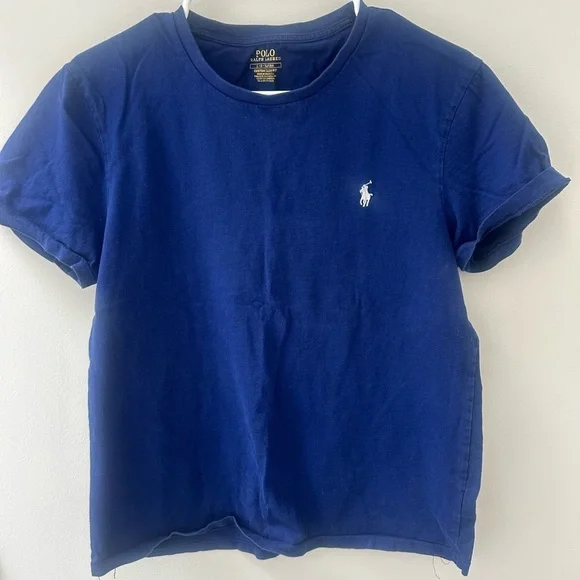 Polo by Ralph Lauren men's size large slim royal blue T-Shirt