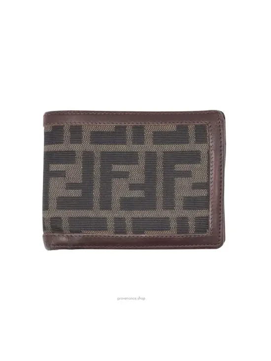 🔴 Fendi Bifold Wallet - FF Zucca