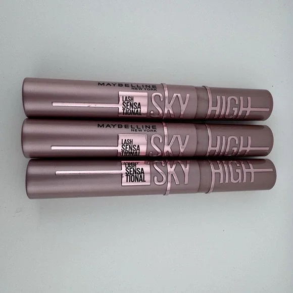 Maybelline New York Sky High Lash Sensational Mascara Blackest Black 3 Pack