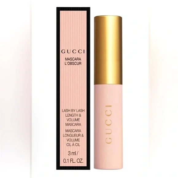 4/$30 Sale Gucci L’Obscur Lengthening Volume Mascara NIB Travel Size .1 fl.oz