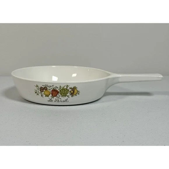 Corning Ware Spice of Life Minuette‎ P-83-B Saucepan No Lid Vintage Le Persil