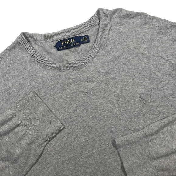 Polo Ralph Lauren Cashmere Blend Lightweight Pullover Crew Neck Sweater Men's XL