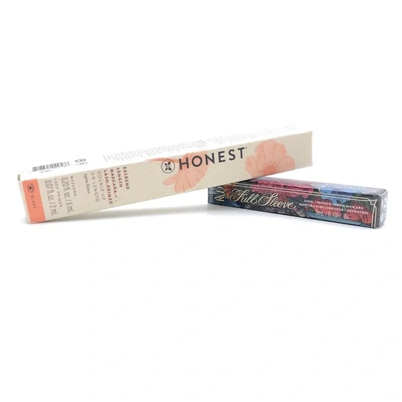 Honest Beauty Extreme Length Mascara + / Lash Primer + KVD Full Sleeve Mini Lot