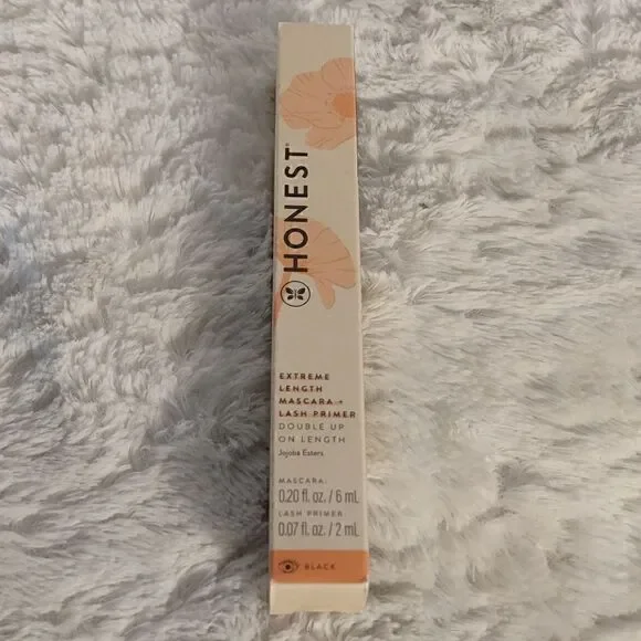 New Honest Black Extreme Length Mascara + Primer