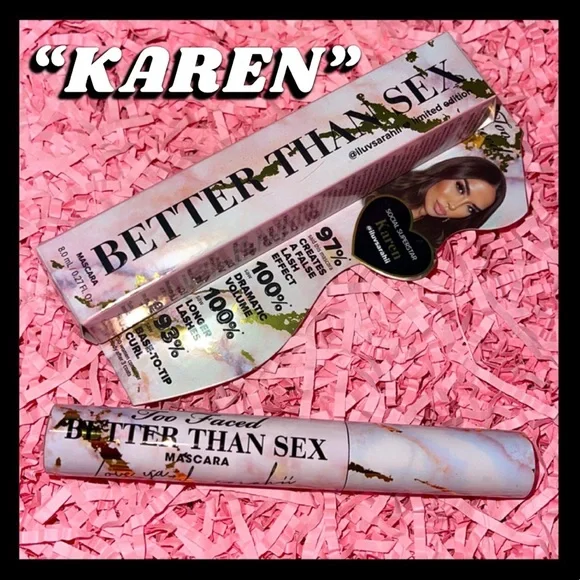 🆕💙 TOO FACED: “Chrisspy” Better Than Sex Mascara