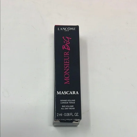 NWT Lancome Monsieur Big Mascara in Intense Black Size 2ml/0.06 oz