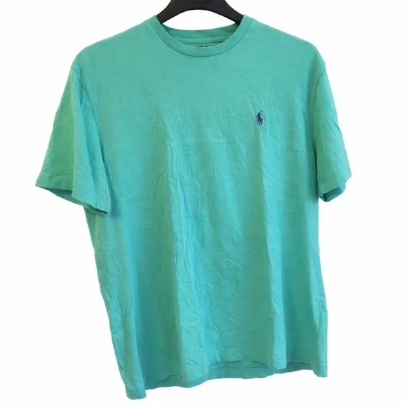 Polo by Ralph Lauren Aqua Short Sleeve Tee Size Medium