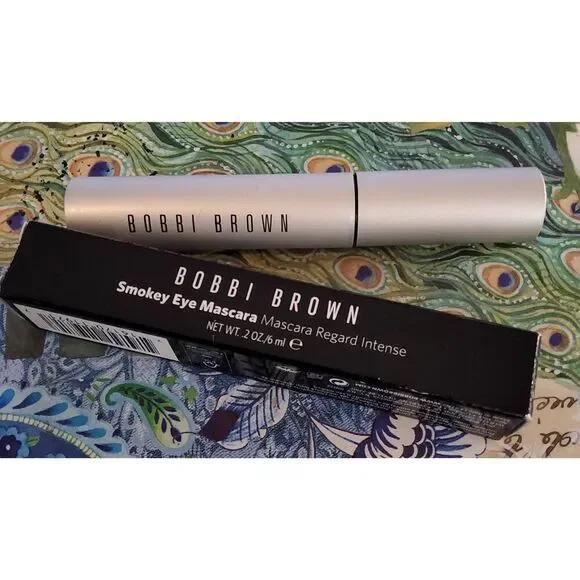 BNIB~BOBBI BROWN Smokey Eye Mascara in Black~Full Size~2 oz.