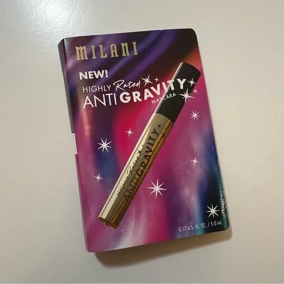 Milani Highly Rated Antigravity Mascara 0.17 fl oz/5ml mini travel