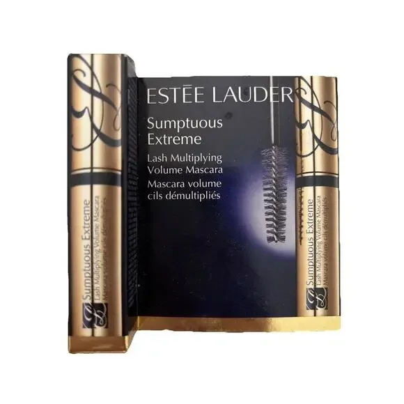 Estee Lauder Sumptuous Mini Mascara 0.09oz 01 Extreme Black