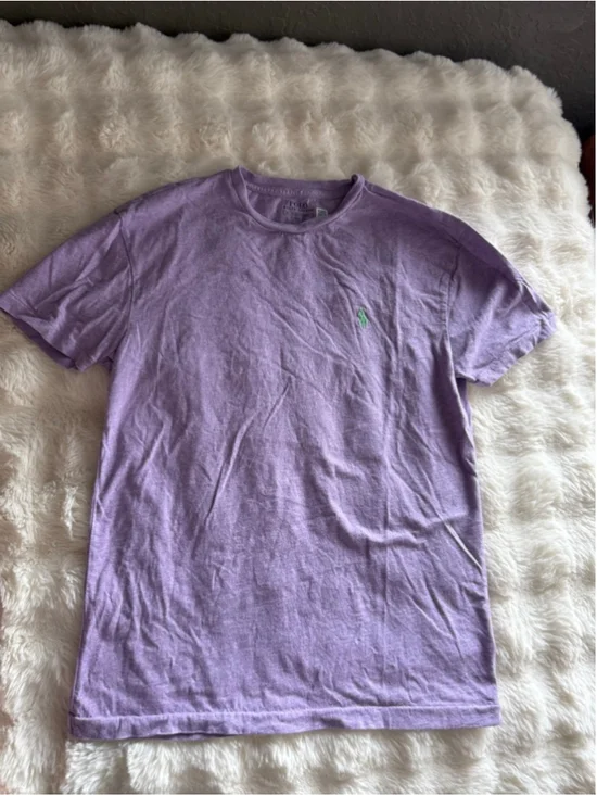 Preowned, Polo Ralph Lauren light lilac t-shirt, Men’s XS
