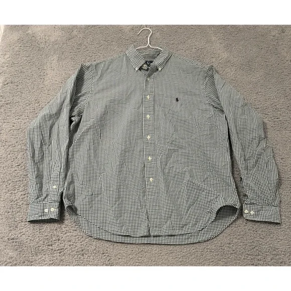 Polo Ralph Lauren Classic FitShirt‎ Vintage 16.5 36/37 Checkered