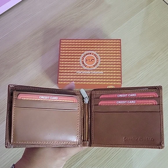 Brand new mens leather wallet