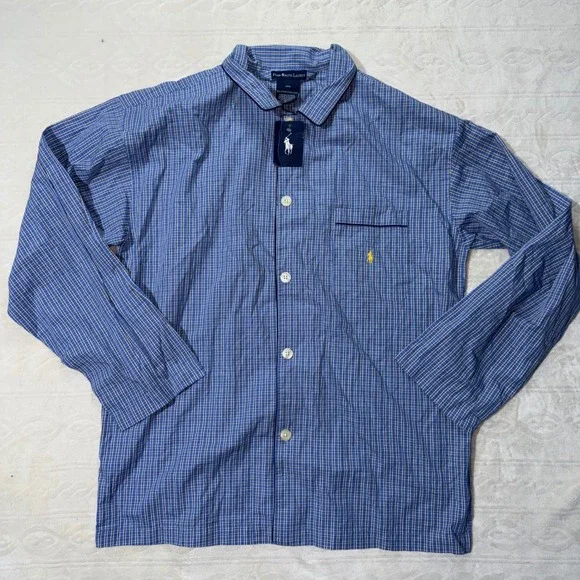 NWT Men's Polo Ralph Lauren Sleepwear Shirt