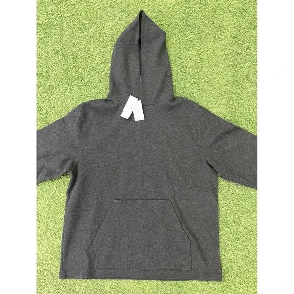 Polo Ralph Lauren Connoisseur‎ Hoodie Mens Large Charcoal Grey 100% Cotton NWT